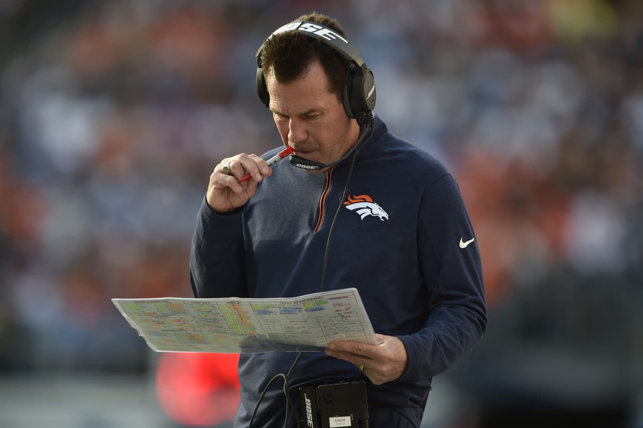 DENVER BRONCOS - Gary Kubiak. Primer año hasta ahora muy exitoso. Tuvo la visión de darle libertad de trabajo a Wade Philips para armar una tremenda defensiva. En lo que se refiere a la especialidad de Kubiak, la ofensiva, no ha encontrado la forma de mantener tranquilo y sano a Peyton Manning.