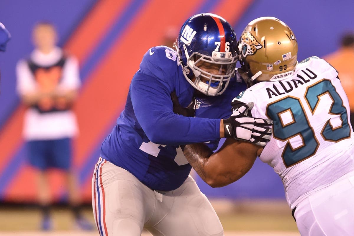 New York Giants: Ereck Flowers, LT. Calificación: B-