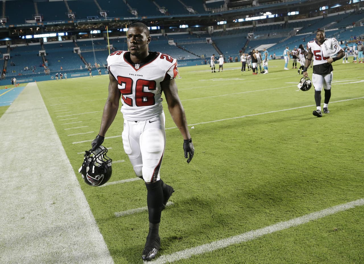 SUR / Atlanta Falcons: Tevin Coleman, RB. Calificación: C-