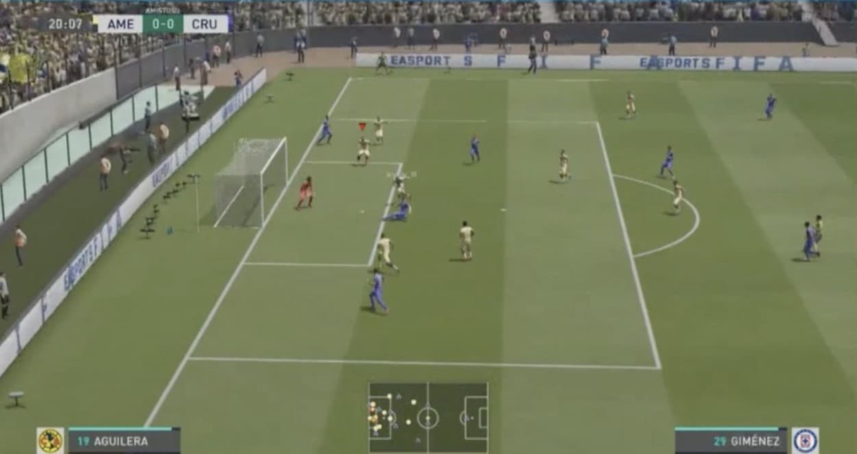 Santiago Giménez y la Máquina fueron los encargados de darle un baile y una goleada a las Águilas de Nicolás Benedetti.