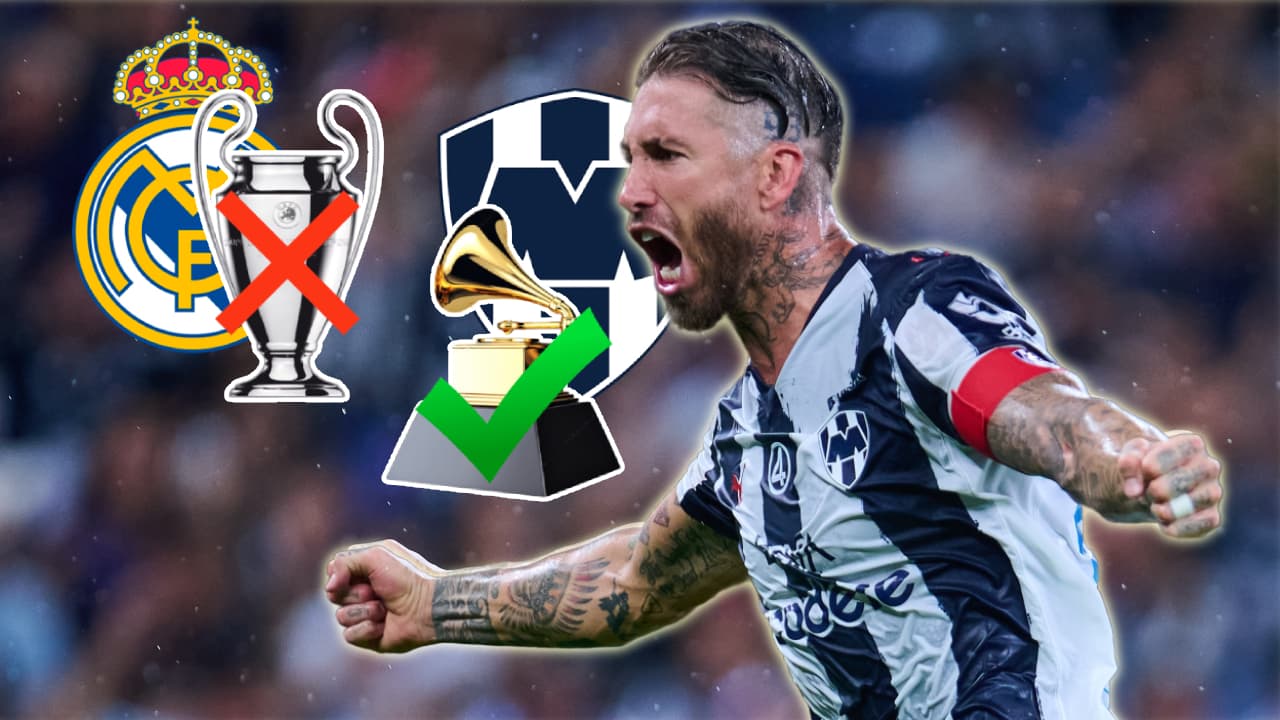 ¡Ramos prefiere un Grammy en Rayados que una Champions en Real Madrid!