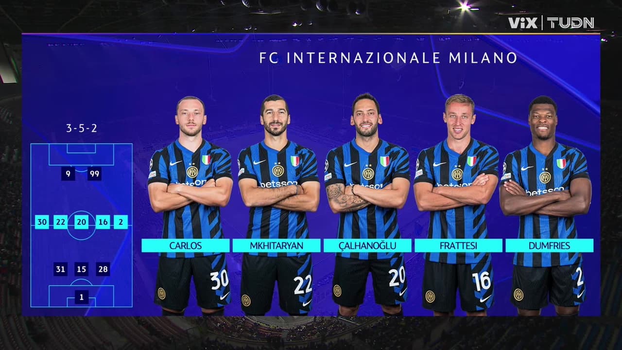 ¡Todo listo en Italia! Inter recibe al Feyenoord con ventaja en el global