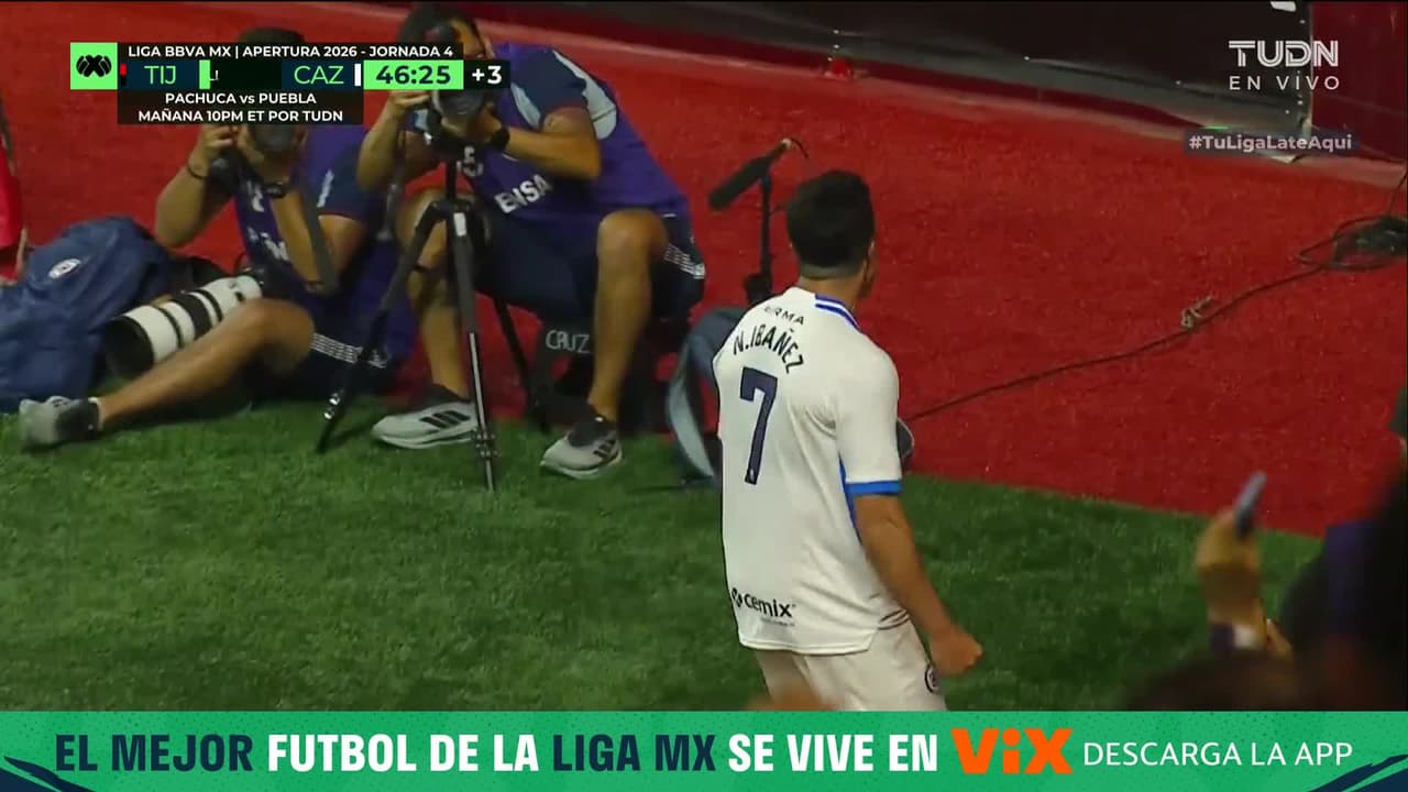 ¡Nico Ibáñez lo empata para Cruz Azul! Error en la salida y se empata a un gol