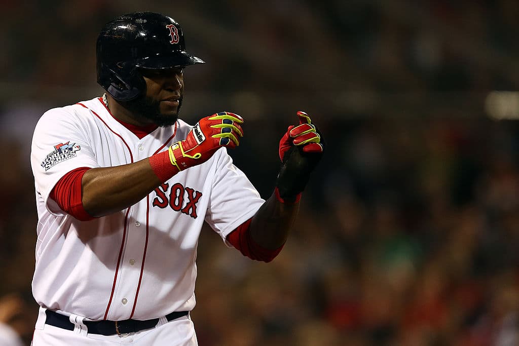 David Ortiz, en la Serie Mundial de 2013 entre los Boston Red Sox y los St. Louis Cardinals.