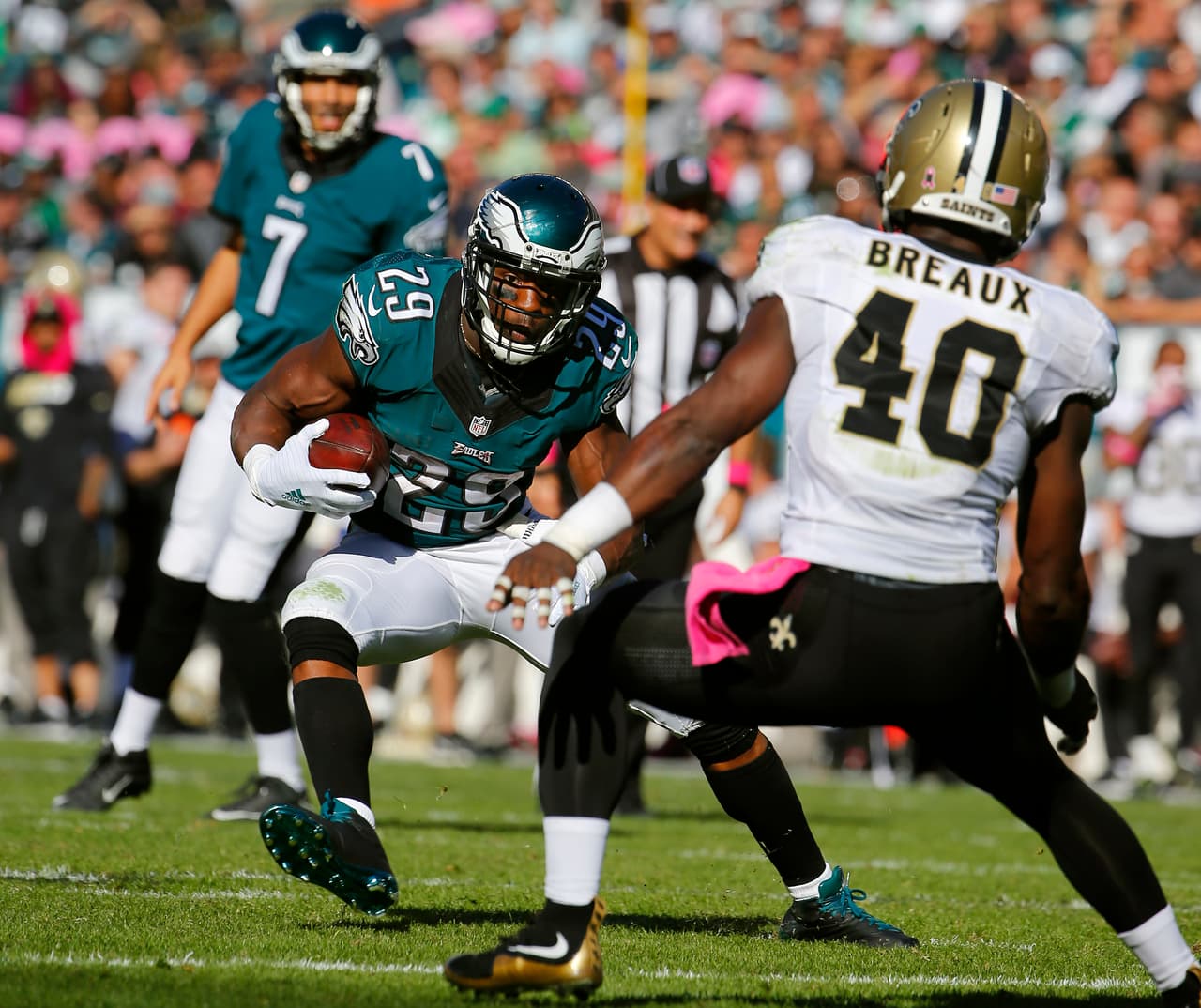 El historial entre Eagles y Saints tiene un total de 31 partidos, con ligera ventaja para Philadelphia 17-14 en la era del Super Bowl.