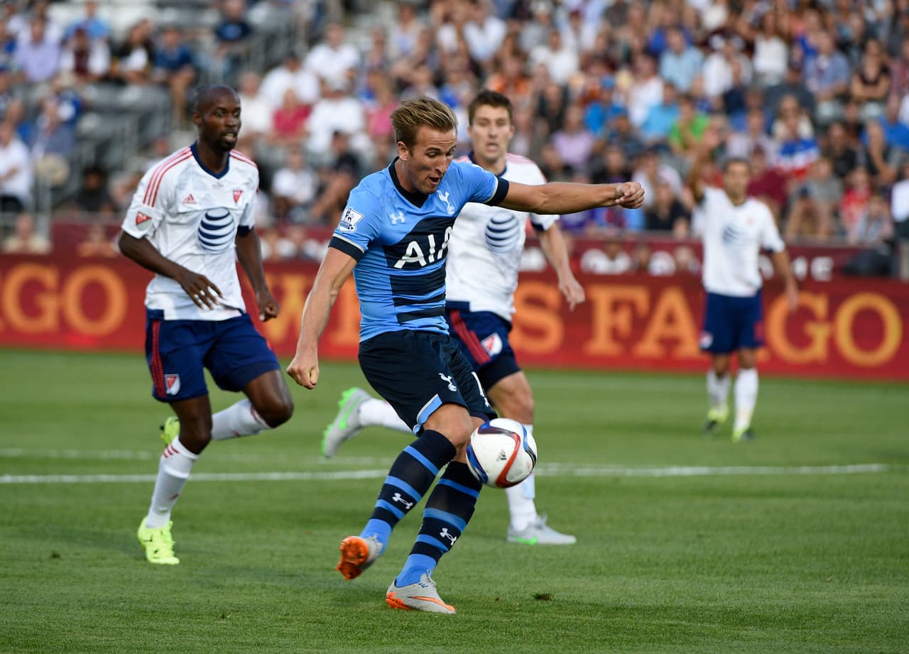 El goleador estrella del Tottenham Harry Kane fue un verdadero dolor de cabeza para las Estrellas de la MLS.