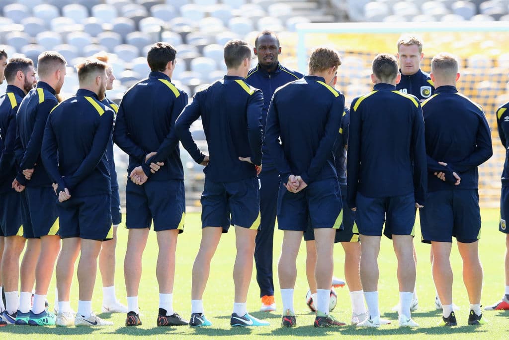 Usain Bolt pidió igualmente "ser tratado como uno de los chicos, como un futbolista más". "El entrenador ha explicado que no tendré un trato especial", abundó.