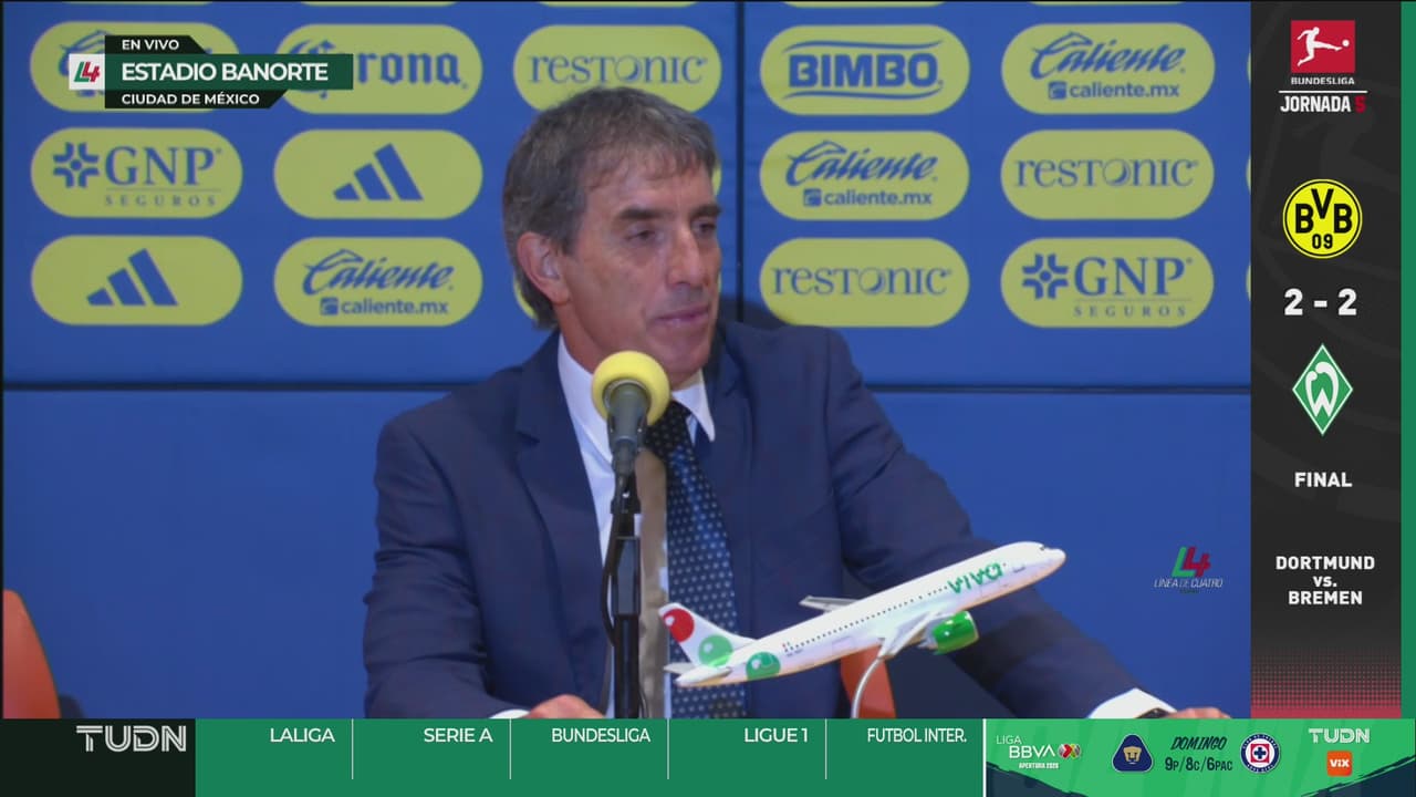 Almada reacciona al debut de Santiago Bueno en América