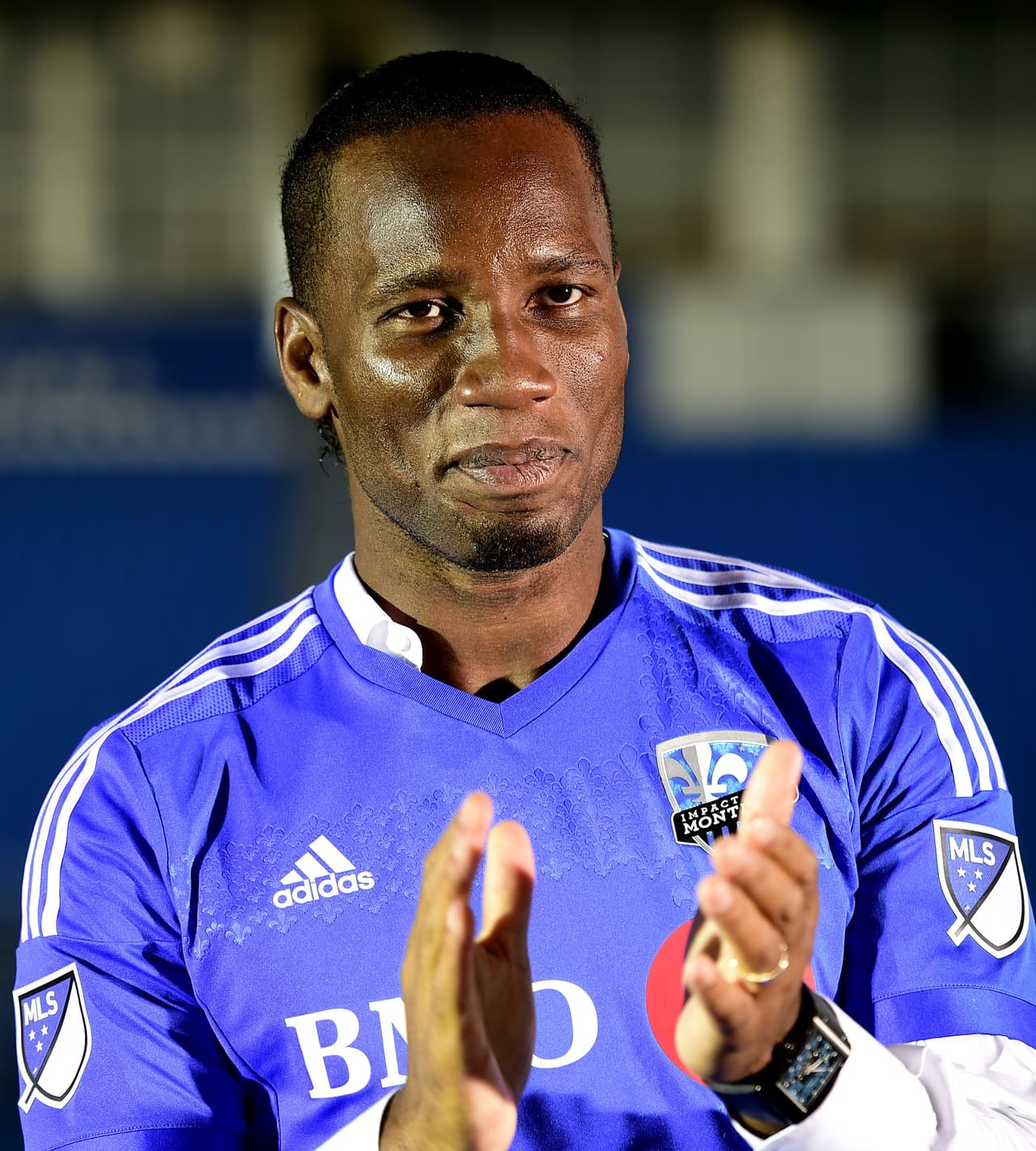 El marfileño Didier Drogba es otra de las figuras goleadoras que sigue activo en la MLS. El goleador es un referente en Montreal Impact y a sus 38 años completa 348 goles.
<br>