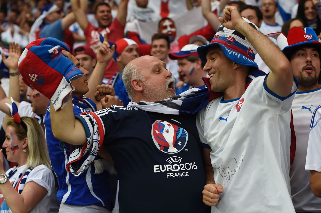 Alegría y fiesta en la Eurocopa.