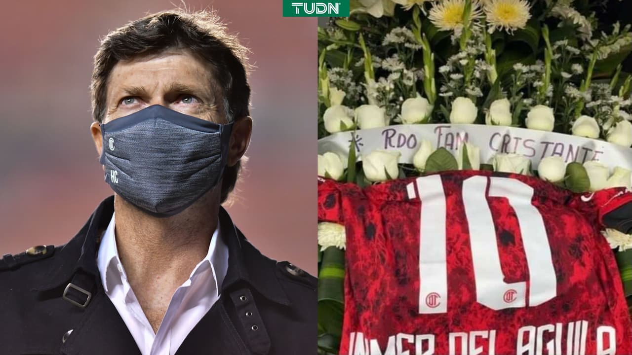 Cristante honra memoria de fan del Toluca fallecido