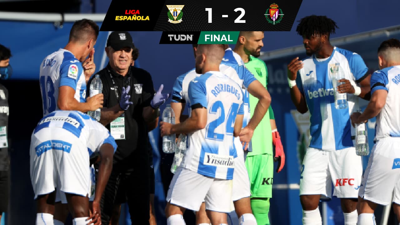 Leganés y Aguirre caen ante el Valladolid y siguen en problemas