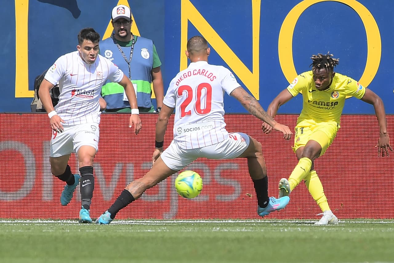 Empate de último minuto para Sevilla contra Villarreala en La Cerámica para acercarse a Europa; Jesús 'Tecatito' Corona fue titular y tuvo una mediana participación.