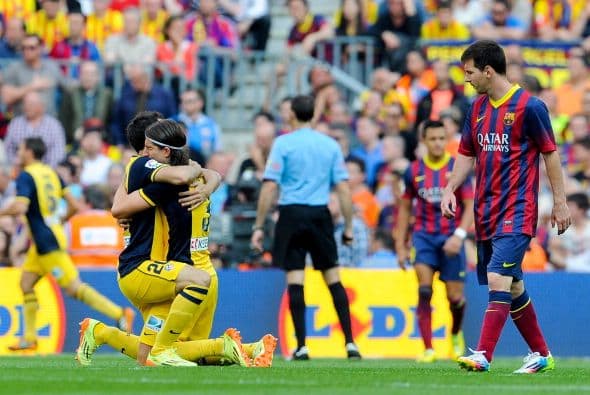 El gol hacía justicia a lo visto en el partido y a una temporada inolvidable.