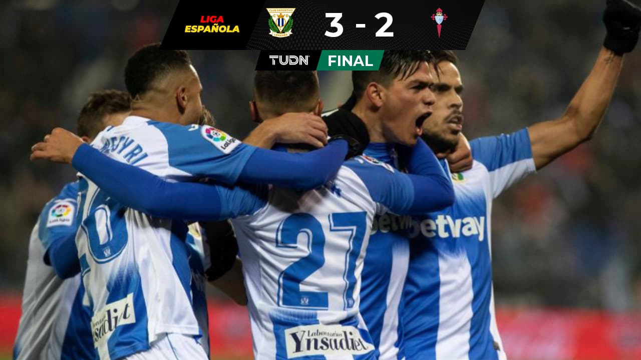 Javier Aguirre gana con el Leganés; Araujo anota para el Celta