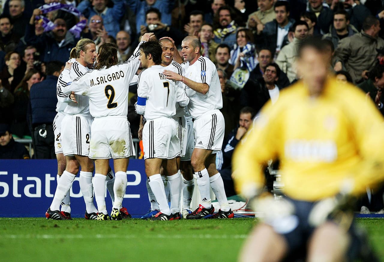 Los poderosos inspiran temor y eso lo vivió Mónaco al caer 4-2 contra Real Madrid en el partido de ida de los cuartos de final del torneo de 2003/2004.