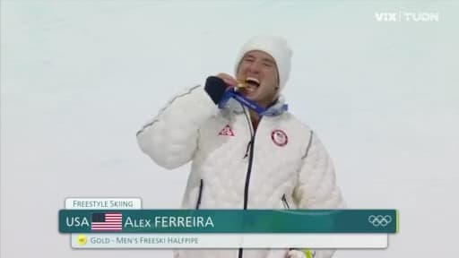 Alex Ferreira se lleva el oro en el halfpipe en una historia llena de drama