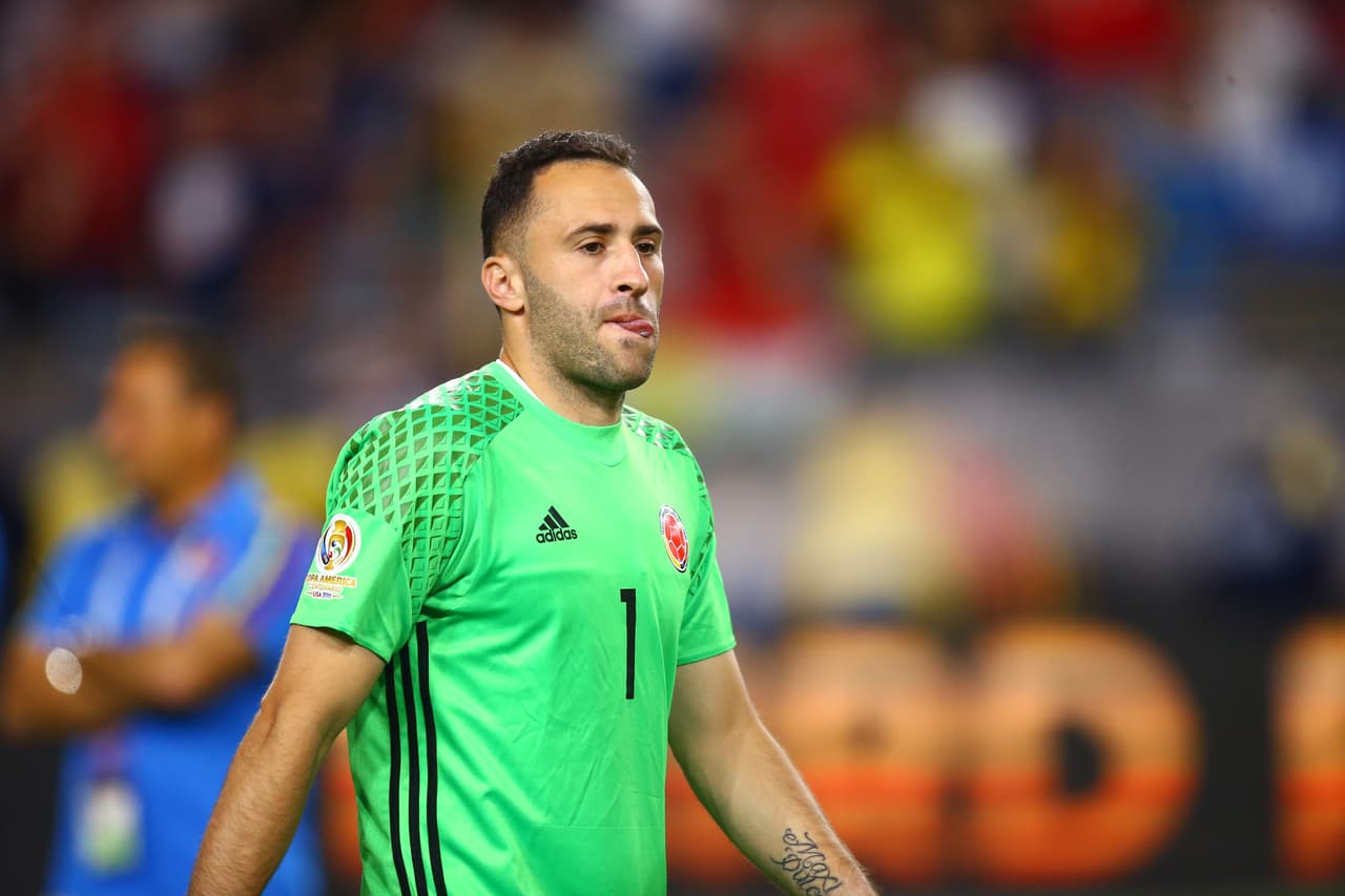 El arco de Colombia era custodiado por David Ospina.
<br>