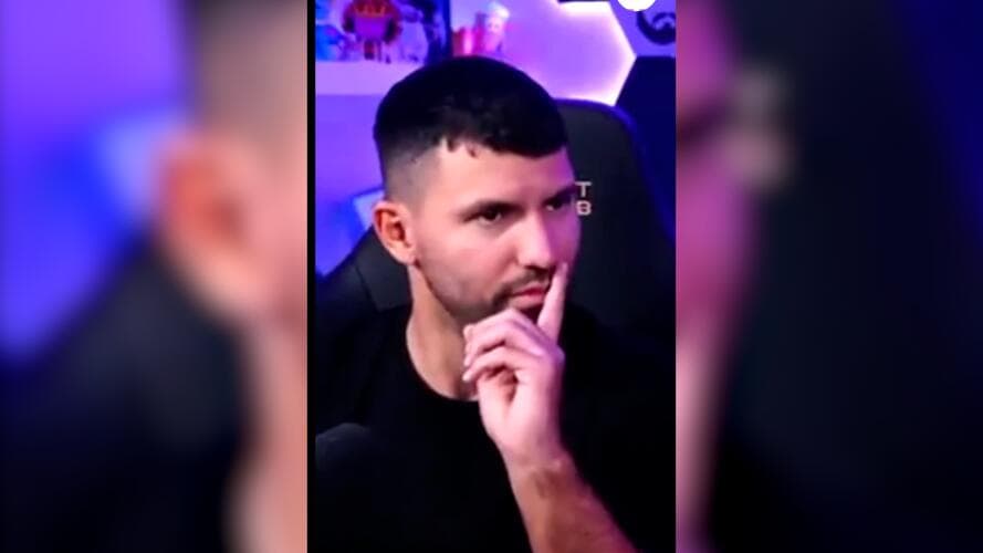 Kun Agüero sufrió una arritmia cardiaca en pleno streaming en Twitch