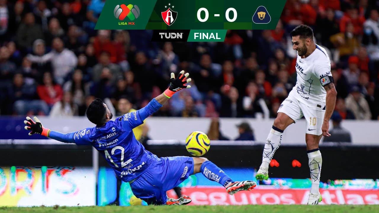 ¿'Chinodependencia'? Pumas perdona al Atlas en juego adelantado