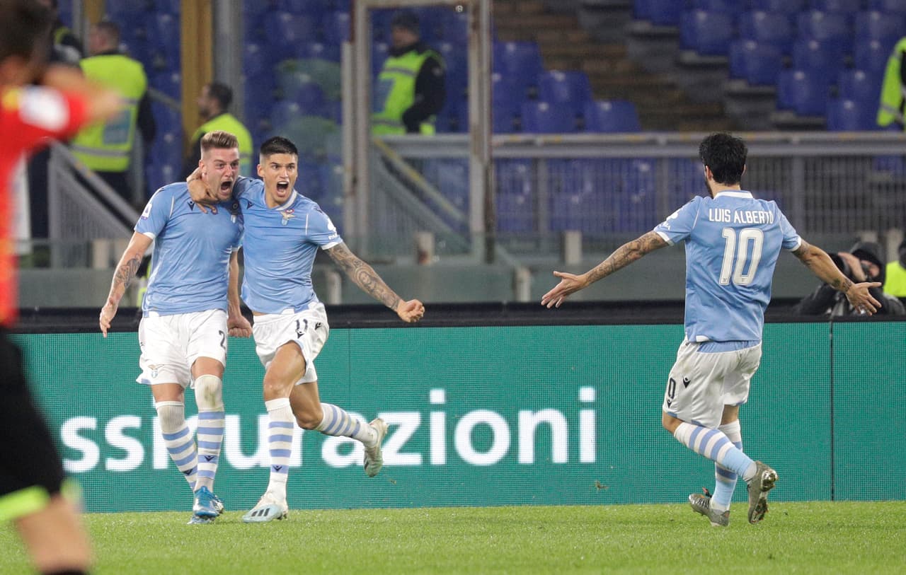Con goles de Luiz Felipe, Sergej Milinkovic-Savic y Felipe Caicedo, La Lazio se impone en casa 3-1 a la Juventus.