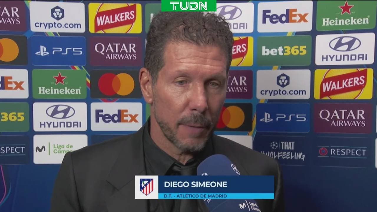Simeone admite superioridad del Liverpool sobre el Atlético