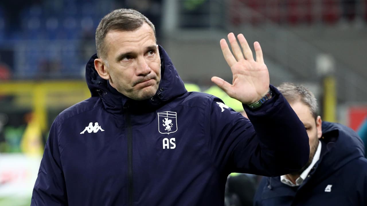 Johan se queda sin DT: Genoa despide a Shevchenko tras dos meses
