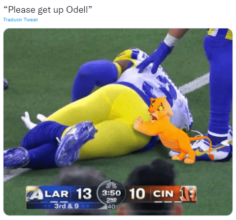 Disfruta los mejores memes del Super Bowl LVI, donde Los Angeles Rams levantaron el Vince Lombardi sobre Cincinnati Bengals y el show de medio tiempo estelarizado por Eminem, 50 Cent, Dr. Dre, Kendrick Lamar y Mary J. Blige, se llevó todas las palmas y también todos los memes.