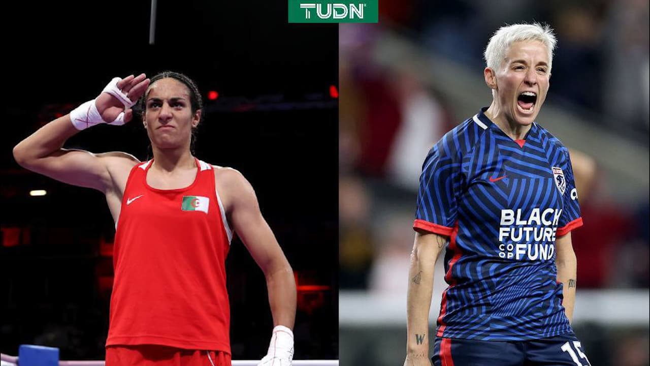 Megan Rapinoe apoya a Imane Khelif, la polémica boxeadora intersexual