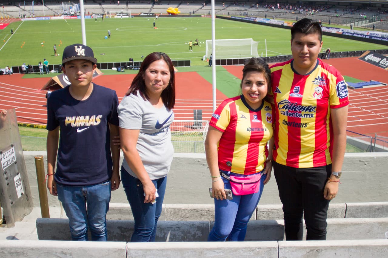 El estadio de Ciudad Universitaria se vistió de fiesta con los colores de Pumas UNAM y Monarcas Morelia para vivir el duelo de la Jornada 10 del Clausura 2019 en Liga MX.
