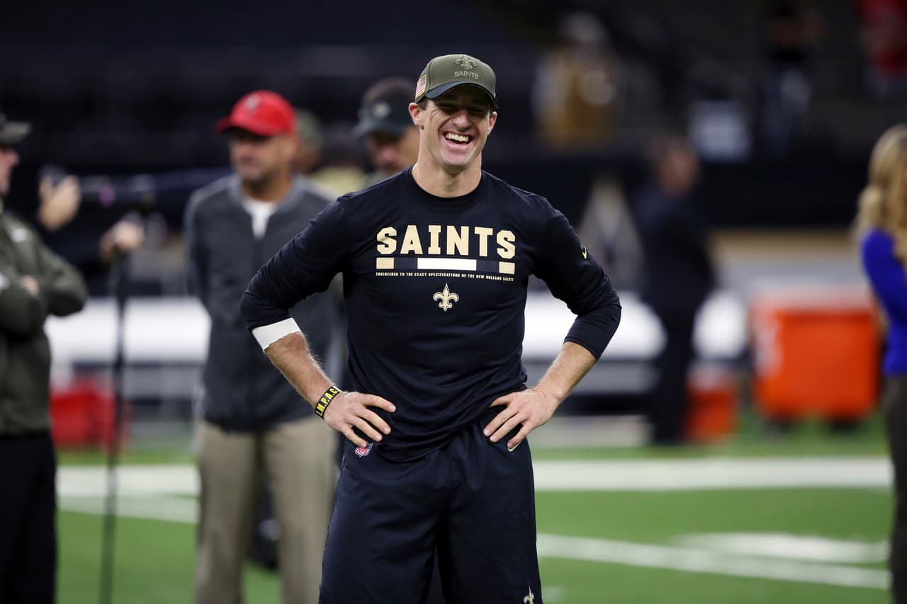 ¿Se arrodillará o no? Drew Brees se convierte en apuesta 