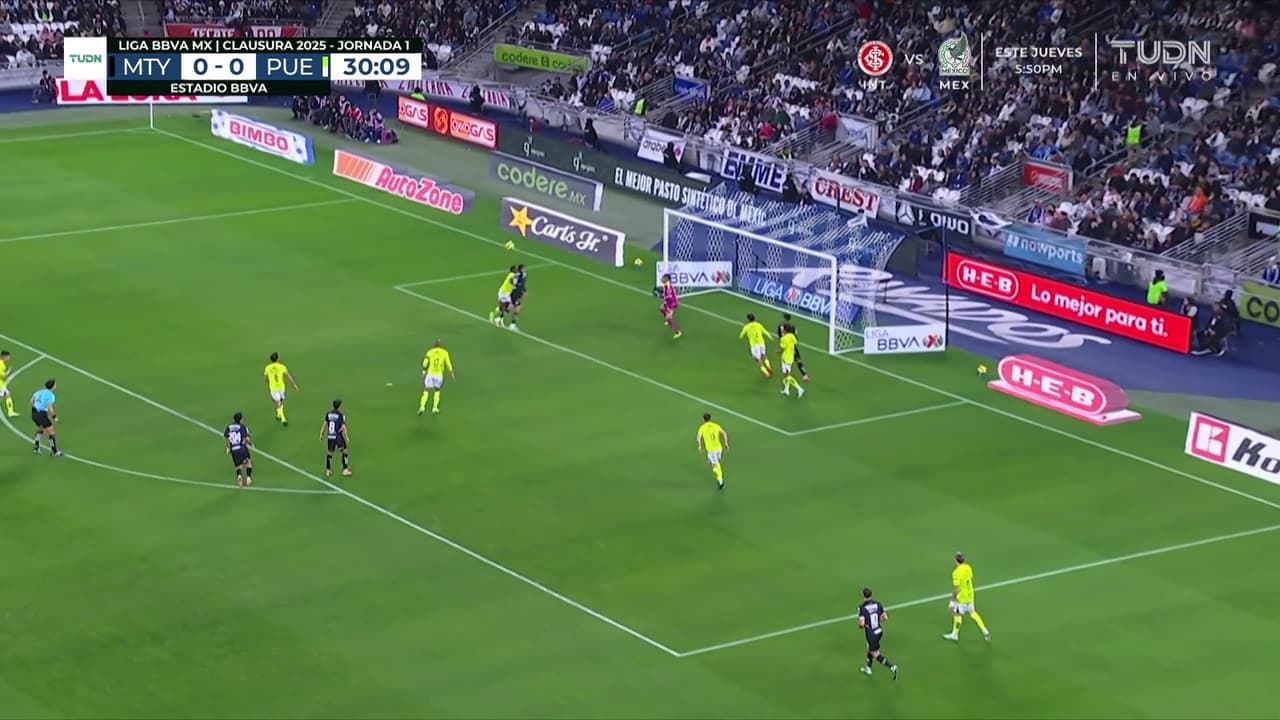 ¡Rayados no logra romper el empate! Rojas no logra rematar de buena manera
