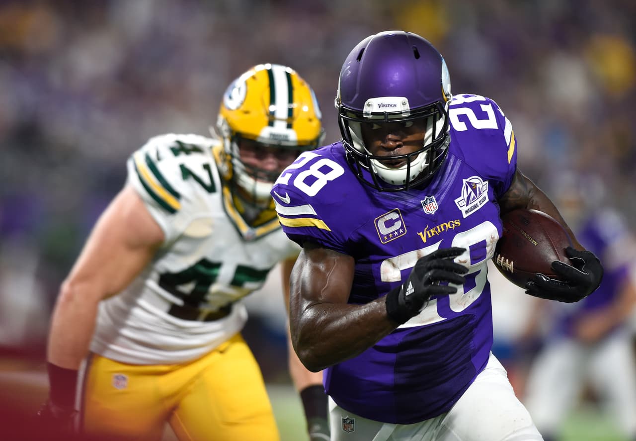 Adrian Peterson se convierte en agente libre tras 10 años con Minnesota