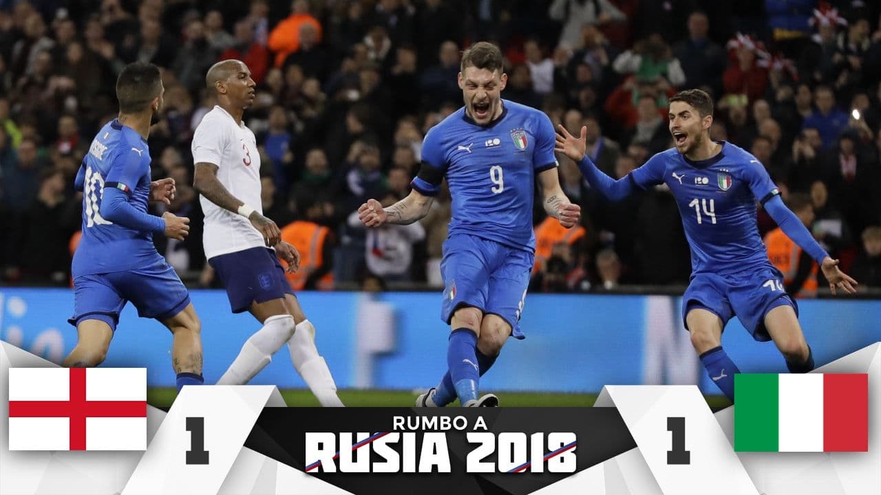 Italia empata a Inglaterra sobre la hora con penal marcado por el VAR