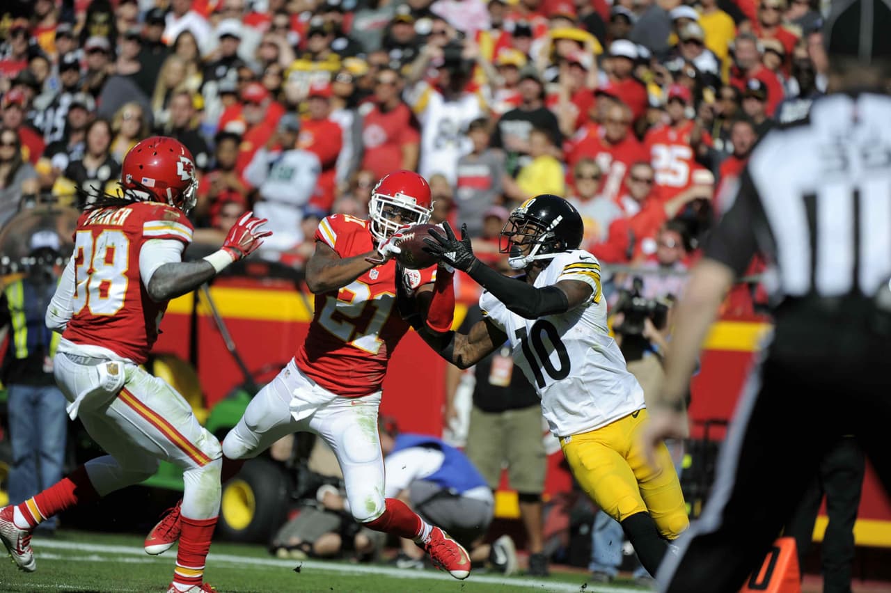 Los Kansas City Chiefs vencieron 23 - 13 a los Pittsburgh Steelers, Semana 7 NFL