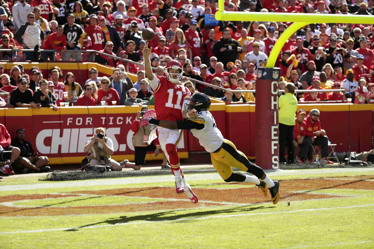 Los Kansas City Chiefs vencieron 23 - 13 a los Pittsburgh Steelers, Semana 7 NFL