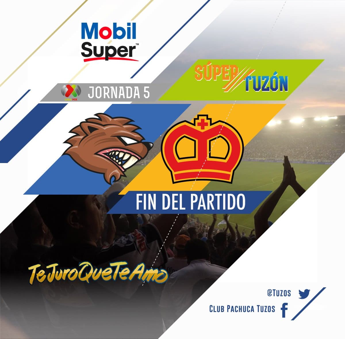 Así anunciaron el final del encuentro donde Morelia ganó de visita 3-2.