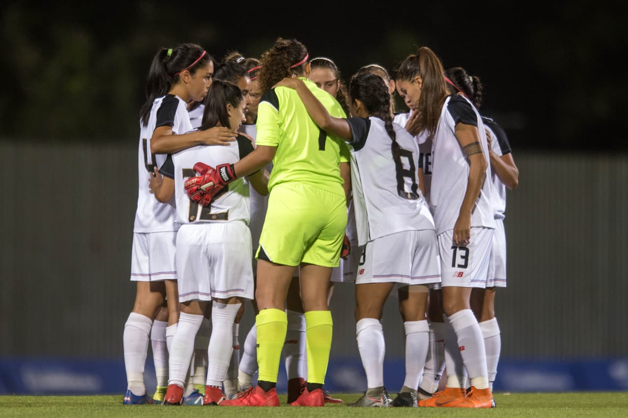 Costa Rica tenía la intención de dar la sorpresa contra el favorito mexicano en Barranquilla.
