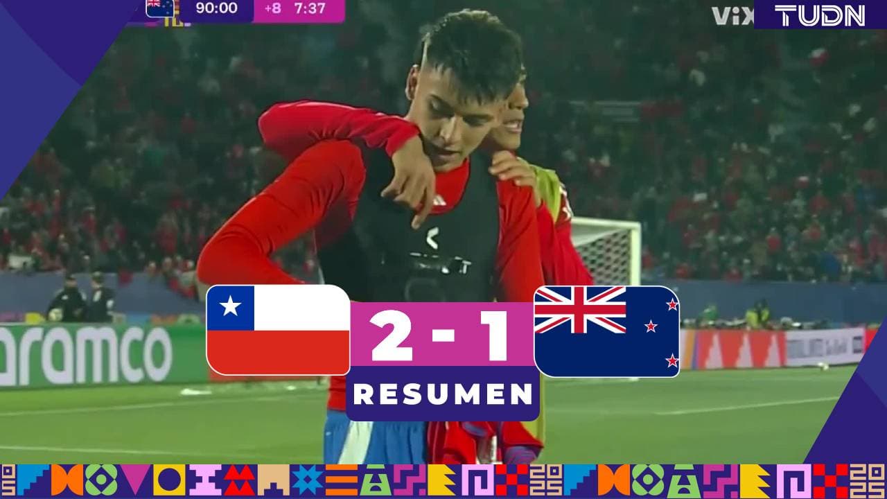 Resumen | Chile debuta con triunfo en el Mundial Sub-20