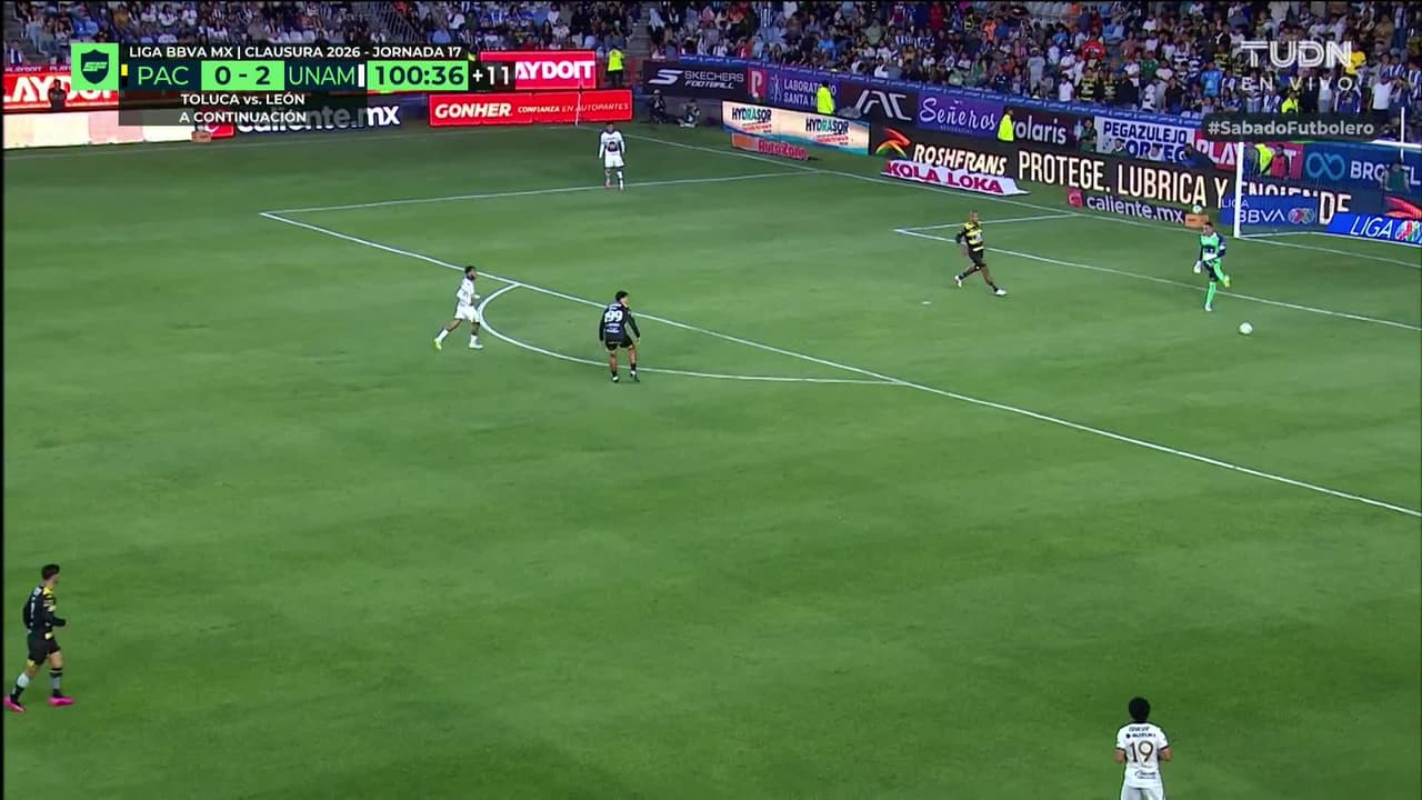 ¡TIRO ATAJADO! disparo por Sebastián Córdova.