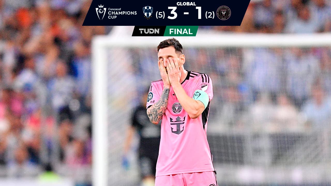 ¡Adiós Messi! Un 'endemoniado' Rayados elimina al Inter Miami