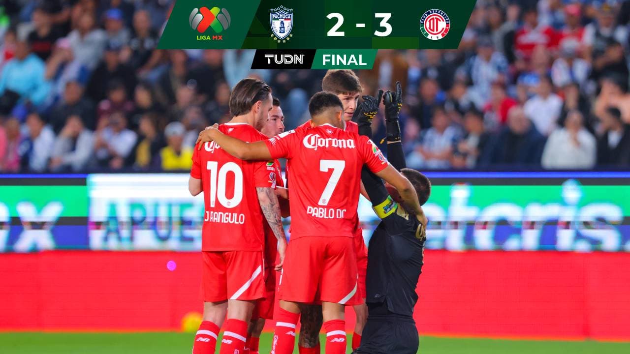 Toluca gana su primer juego de visita ante un Pachuca en tobogán