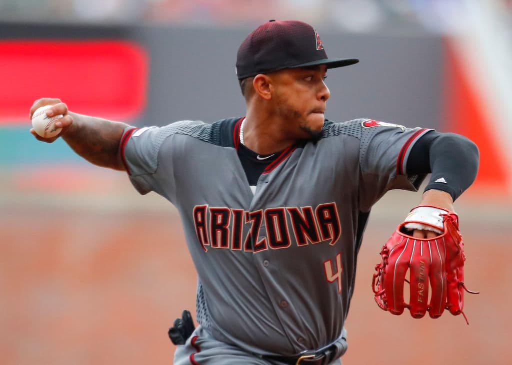 Ketel Marte, parador en corto de los Arizona Diamondbacks tuvo una jornada aciaga al tener cinco turnos pero se fue sin imparable.