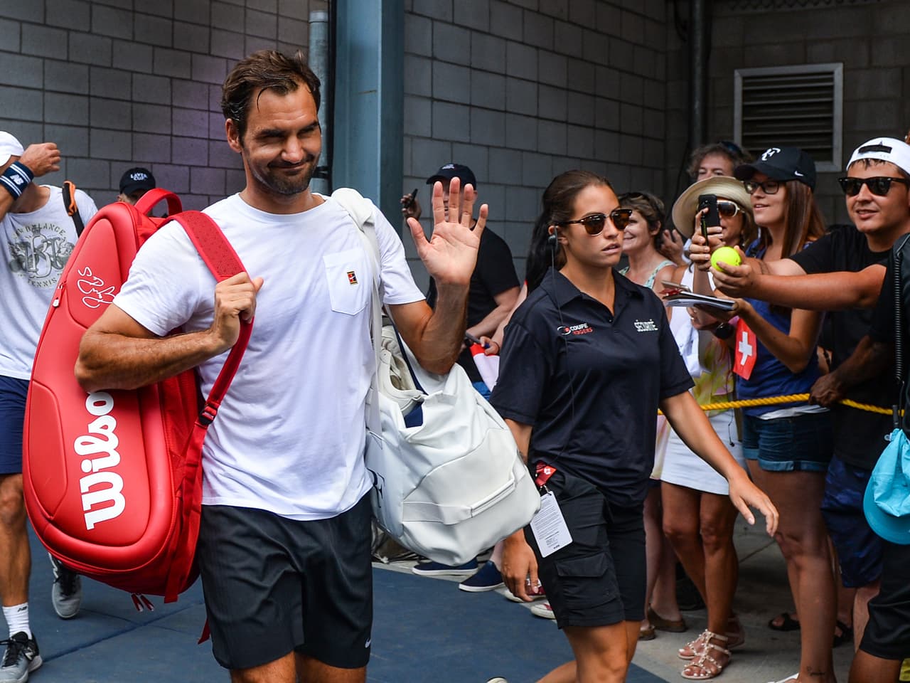 Bajo las arengas de la afición canadiense llegaban los dos protagonistas de la gran final del Masters 1,000 de Canadá.