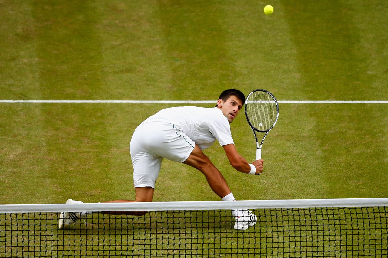 Djokovic mostró de qué está hecho al responder cada tiro del suizo.