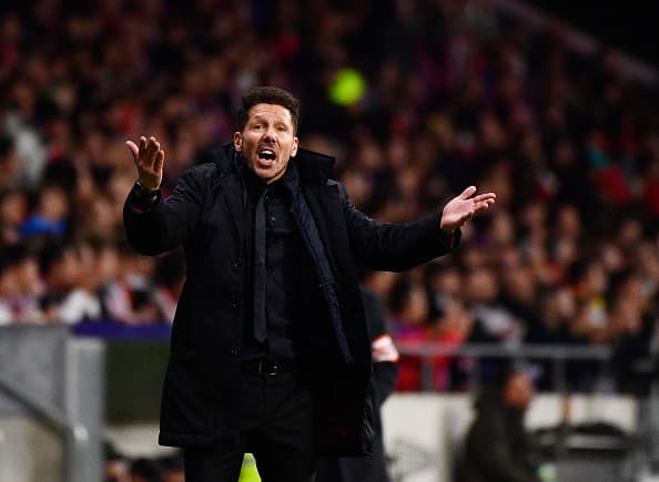 Diego Simeone fiel a su estilo buscó inyectar pasión a sus jugadores. Desde que Simeone es el entrenador, los colchoneros son un equipo que jamás deja de luchar.