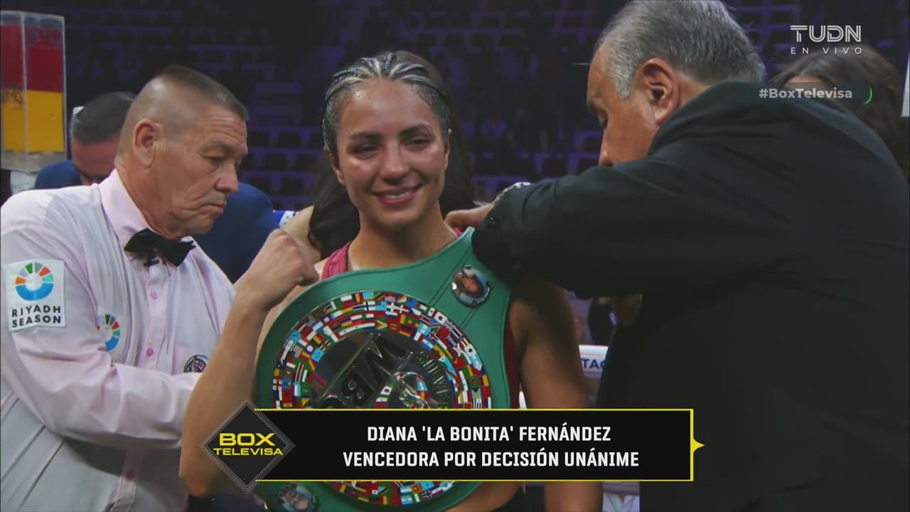 Victoria por decisión unánime de Diana la ‘Bonita’ Fernández