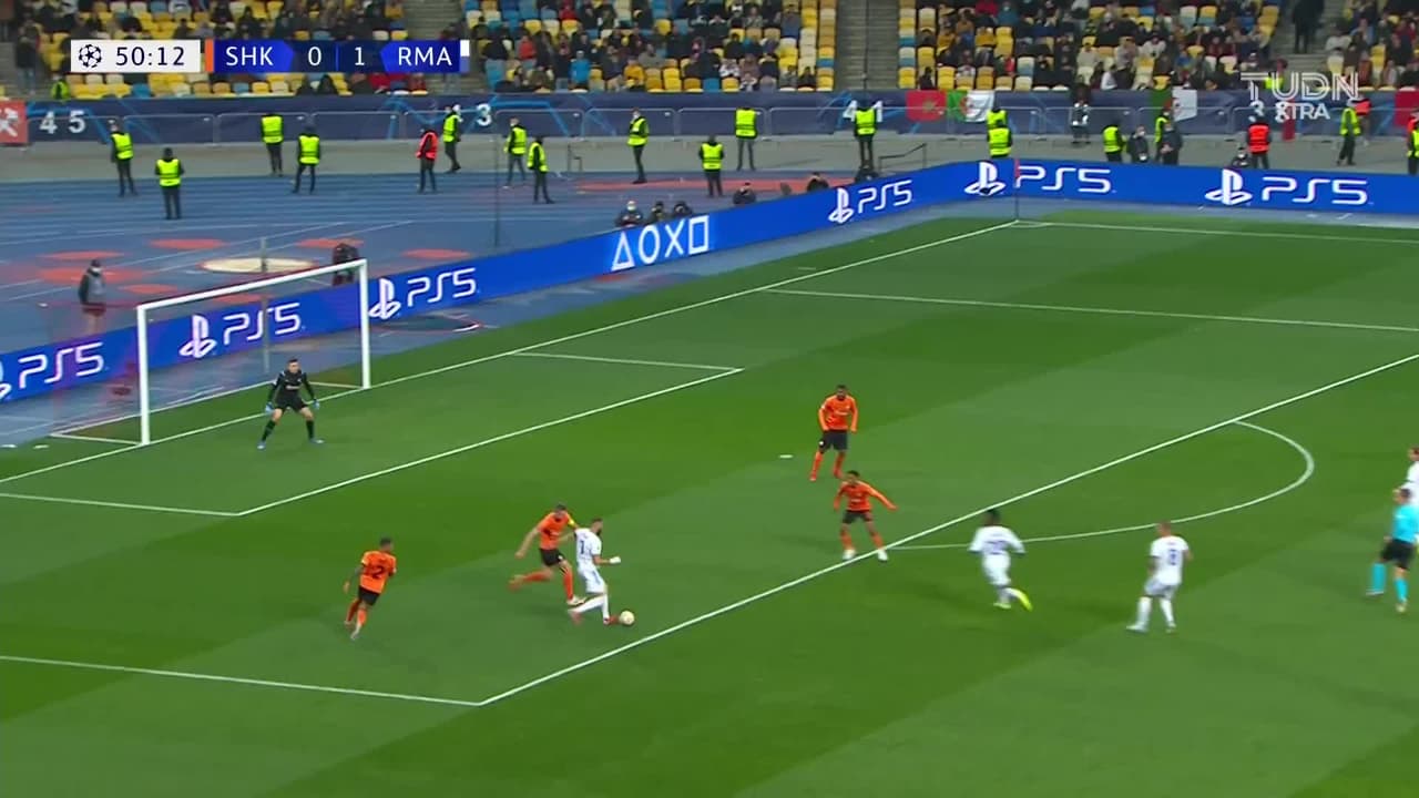 ¡El segundo del Madrid! Vinicius Jr puso el 2-0 tras gran pase de Modric