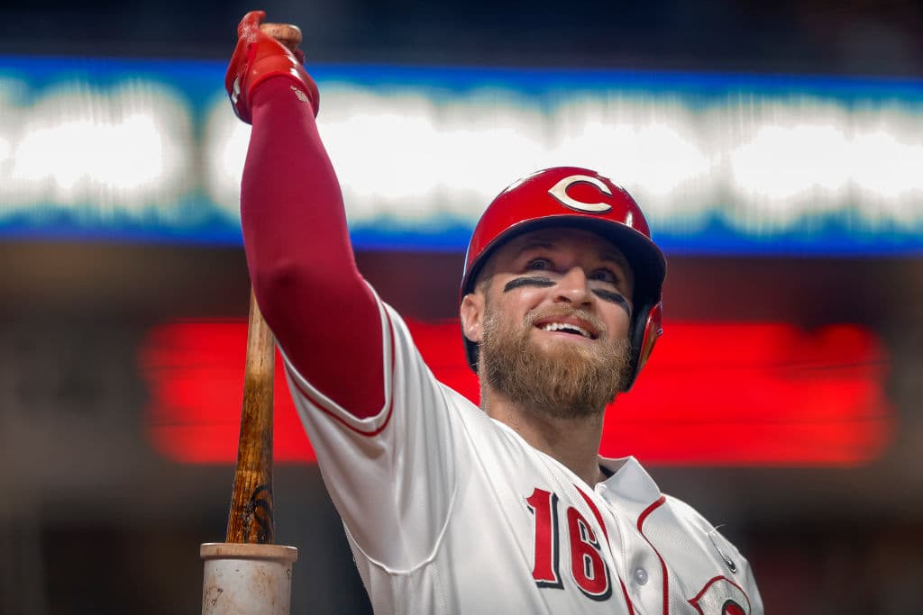 Tucker Barnhart de los Cincinnati Reds.