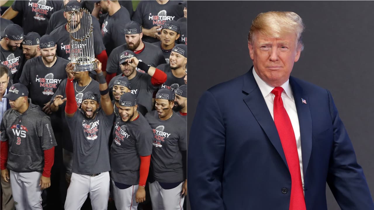 Los campeones Red Sox aceptaron la invitación a la Casa Blanca  